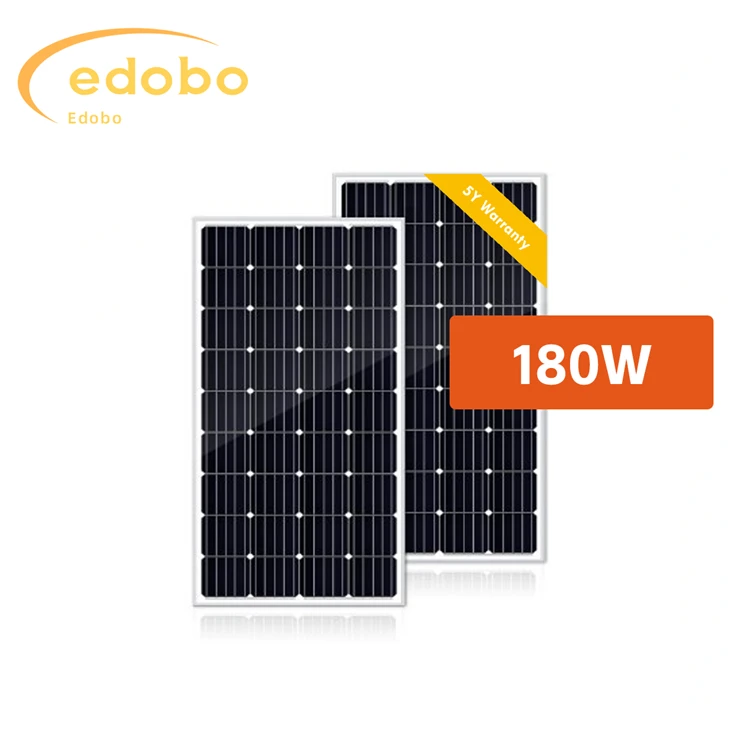 180w 単結晶太陽光発電パネル