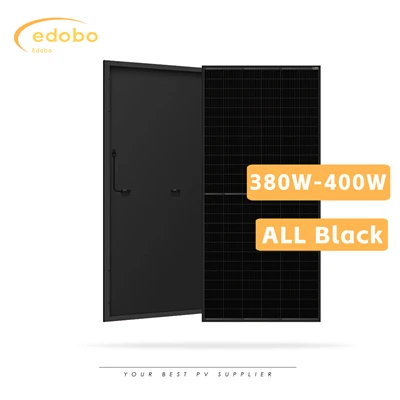 400w 黒色太陽光発電パネル
