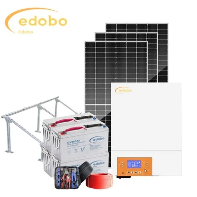 バッテリー付き10kwオフグリッドソーラーシステム