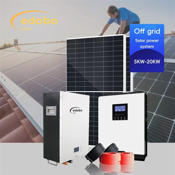 PV 発電機、バッテリー付き太陽エネルギー システム